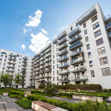 Kasprzaka Free Parking Studio Апартаменты